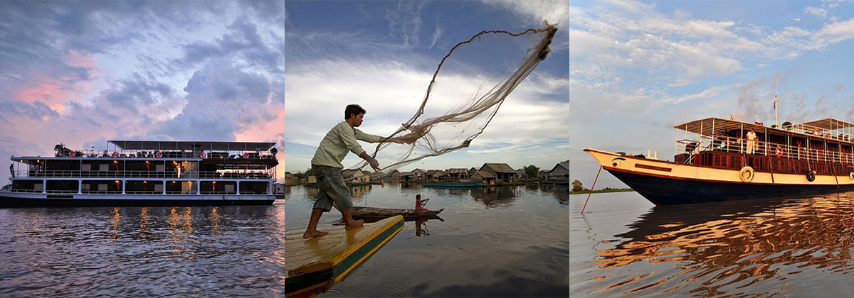 Siem Reap to Phnom Penh Cruise Tour