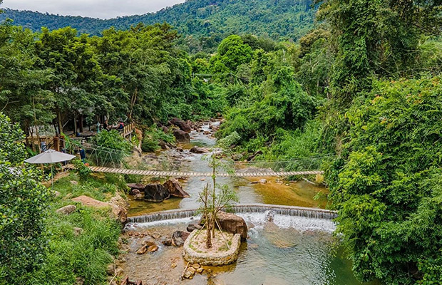 Discover Kampot Hidden Waterfall, Jungle Trekking & Swimming
