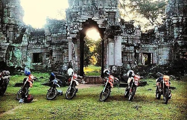 The Great Wall of Angkor Wat Motorbike Adventure