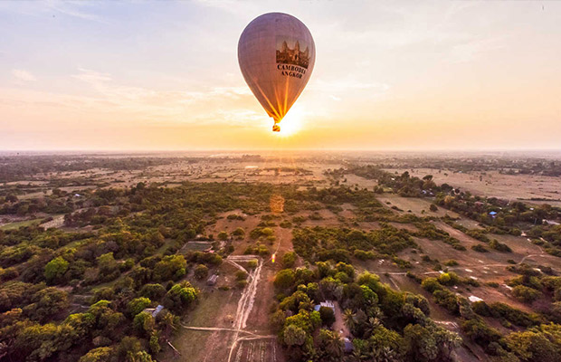 Angkor Stunning Hot Air Balloon