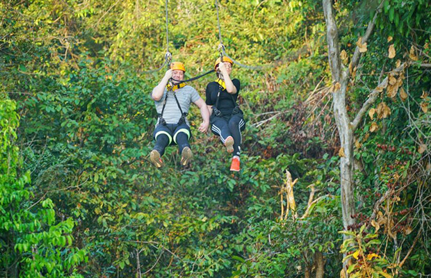 Angkor Wat Park Zip Line Adventure