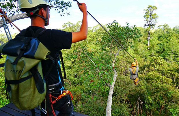 Angkor Park Zipline & Quad Bike Adventure