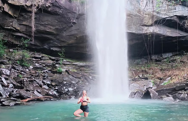 Discover Kampot Hidden Waterfall, Jungle Trekking & Swimming