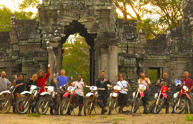 The Great Wall of Angkor Wat Motorbike Adventure